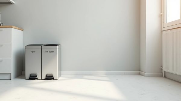 Optez pour une poubelle tri sélectif 2 bacs et simplifiez le recyclage