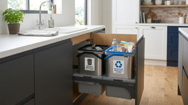 Optez pour une poubelle tri sélectif 2 bacs et simplifiez le recyclage