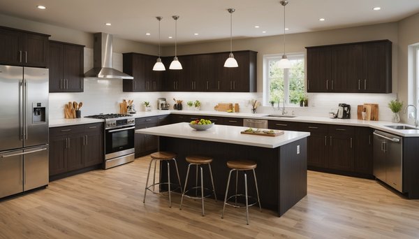 Cuisines toutes équipées : un design pratique et écoresponsable