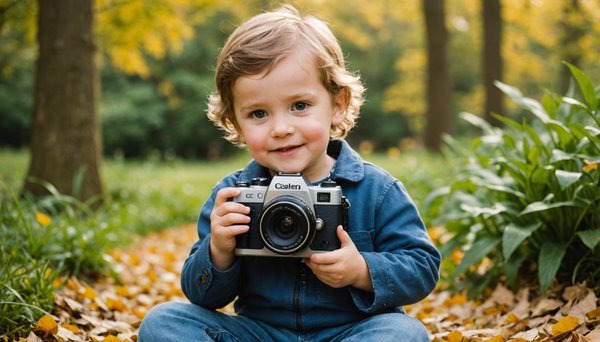 Les appareils photo idéaux pour les petits de 3 ans !